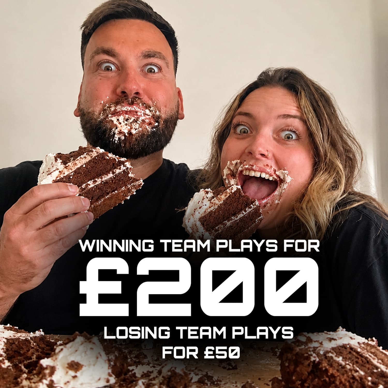 CAST YOUR VOTE! QUICKEST TO EAT A SLICE OF CAKE