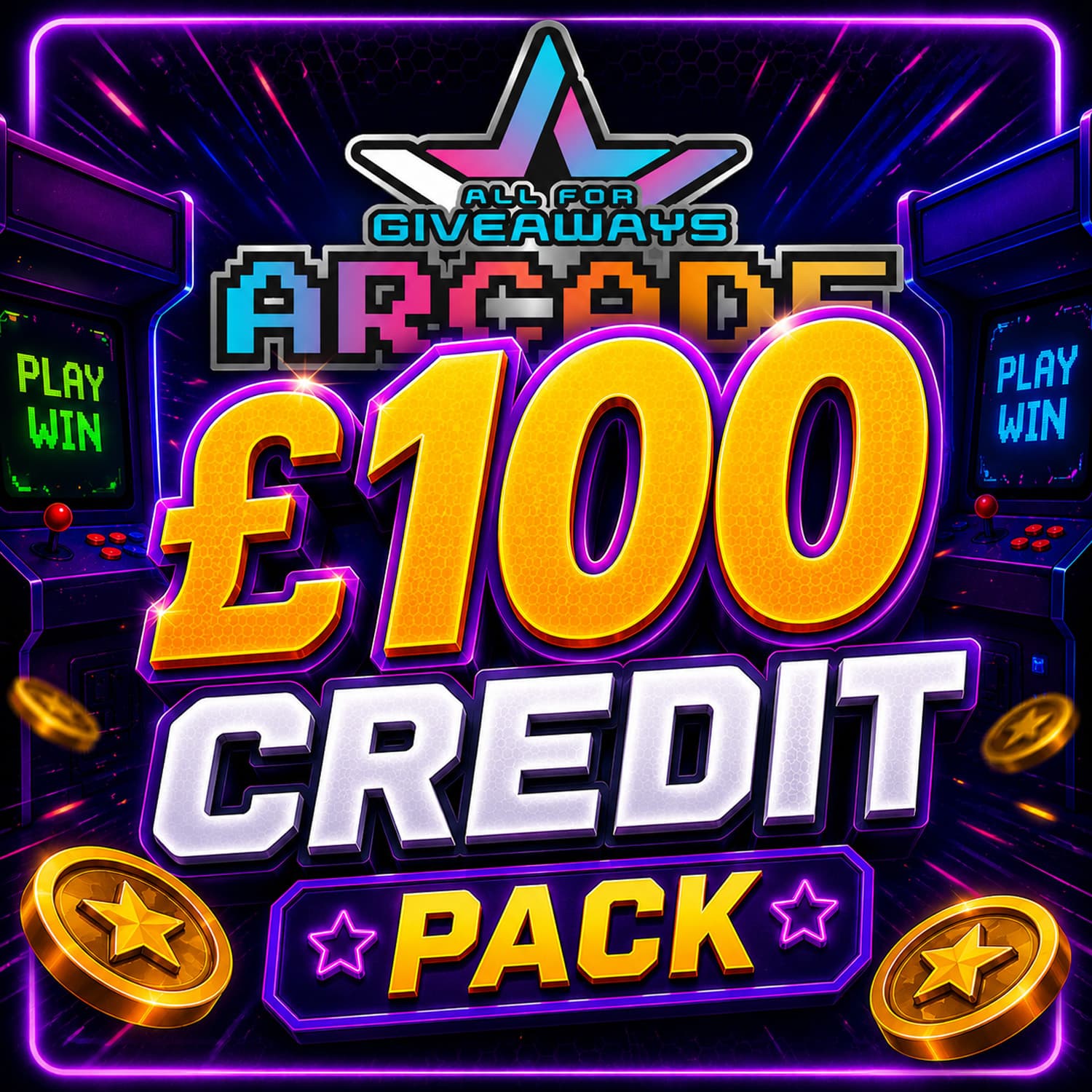 £100 A4G ARCADE CREDIT PACK