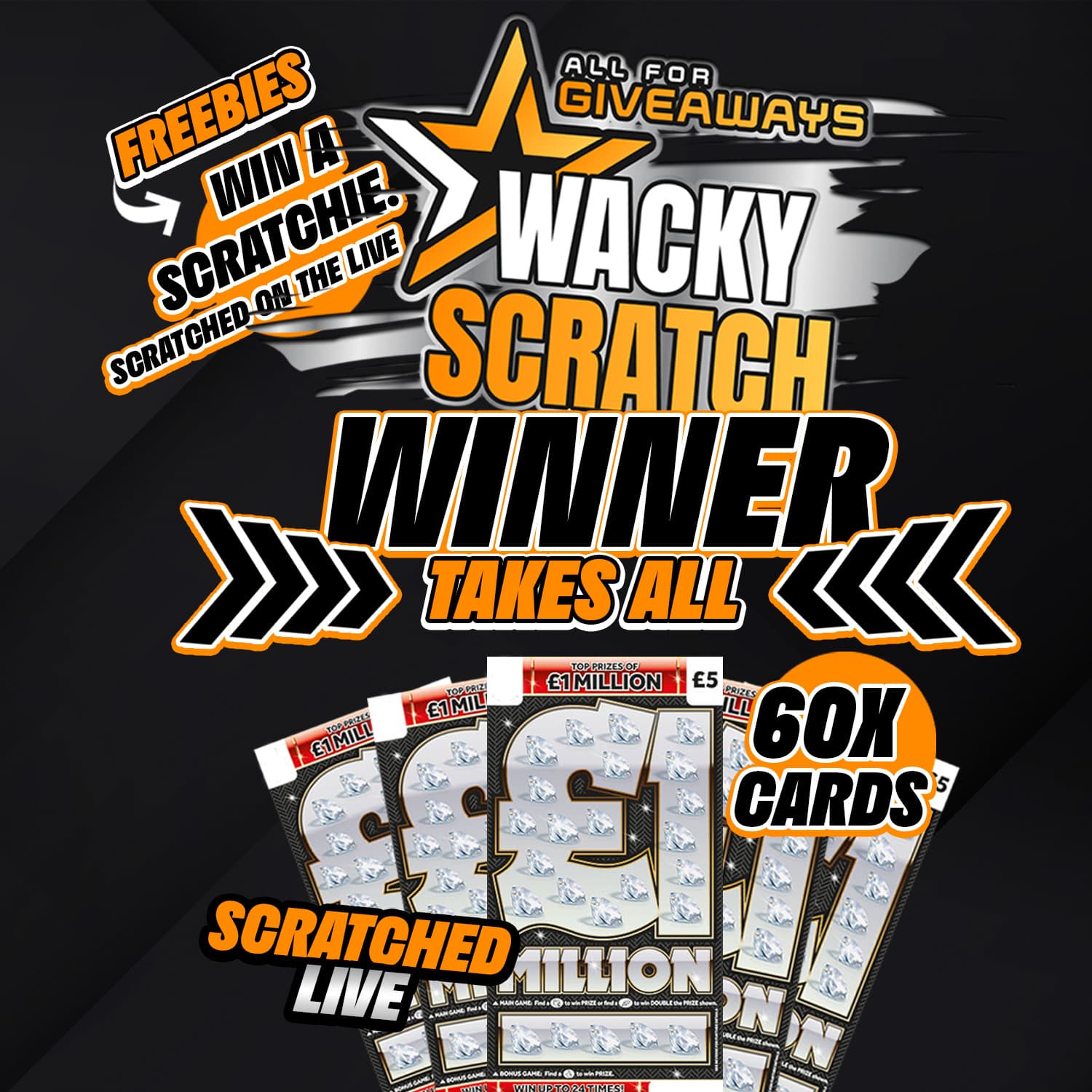LIVE SCRATCH WINNER TAKES ALL