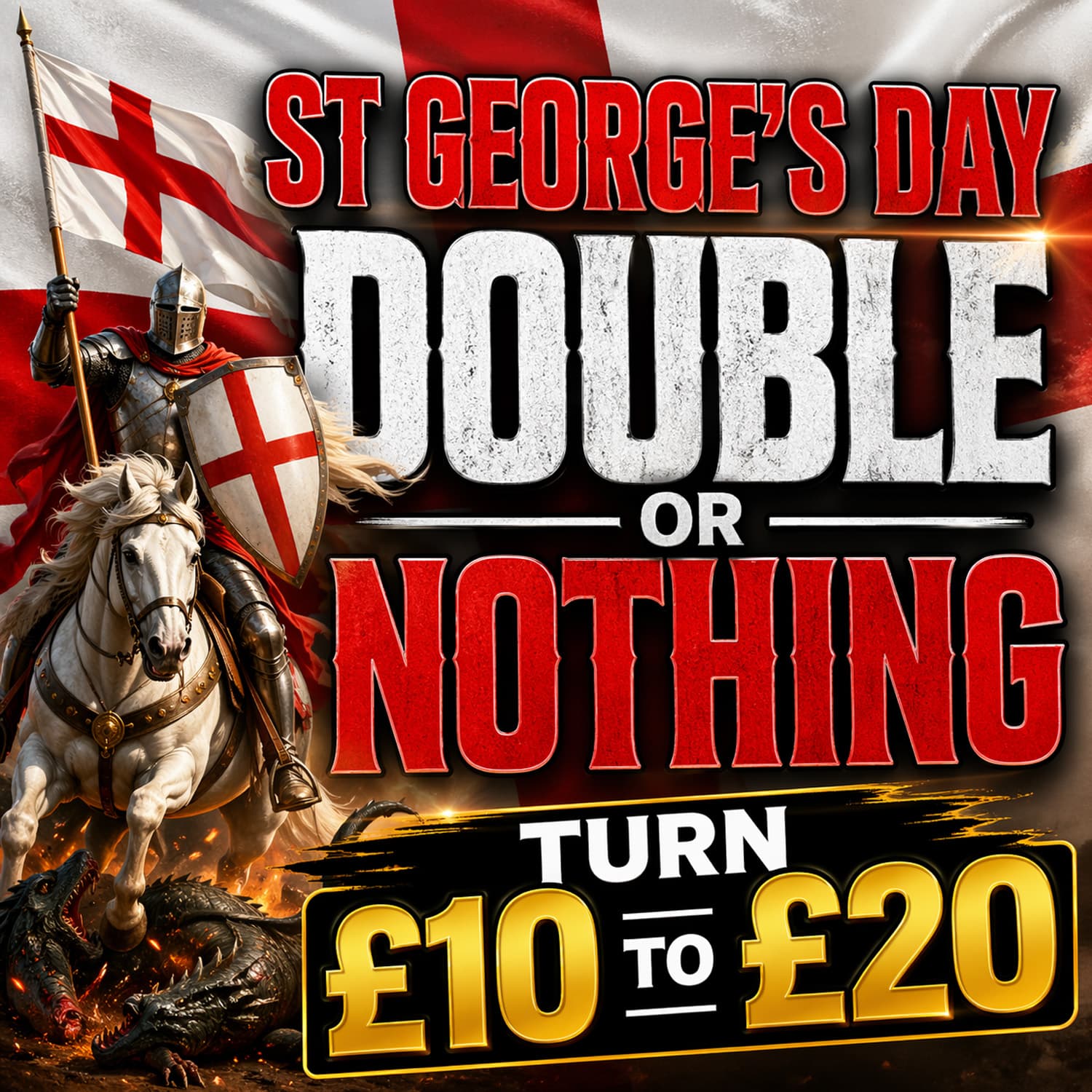 St George's Day Double Or Nothing