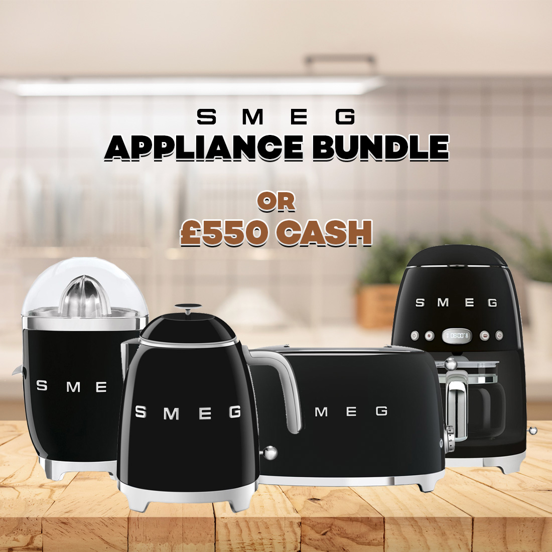 WIN THIS SMEG APPLIANCE BUNDLE FOR JUST 99P All For Giveaways   Received 1220994778482770 